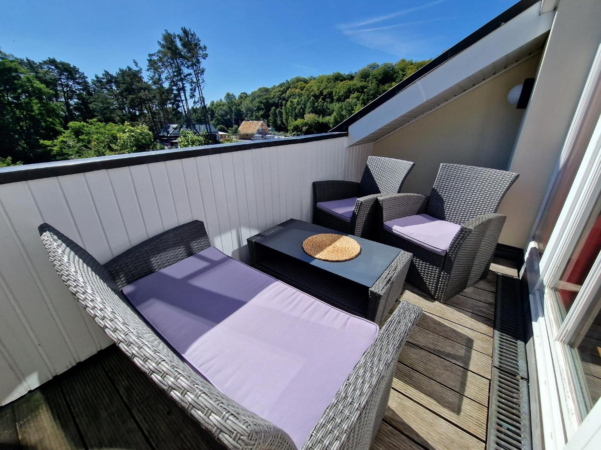 Duenenpark Binz - Komfortplus Ferienwohnung Mit 1 Schlafzimmer Und Balkon Im Dachgeschoss 231 외부 사진