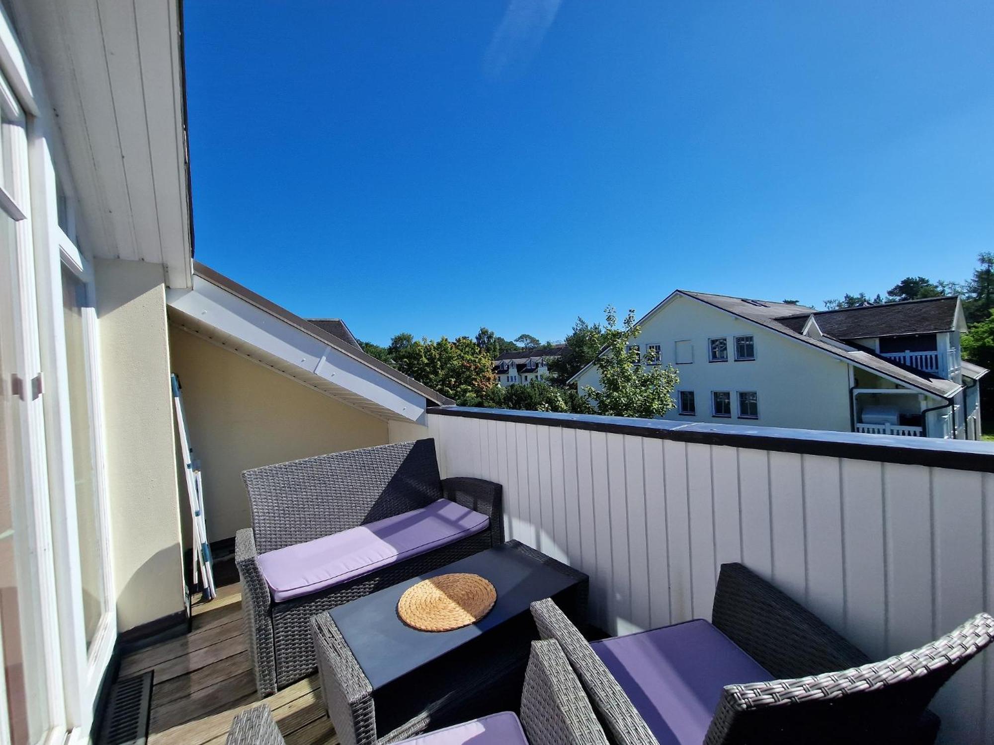 Duenenpark Binz - Komfortplus Ferienwohnung Mit 1 Schlafzimmer Und Balkon Im Dachgeschoss 231 외부 사진